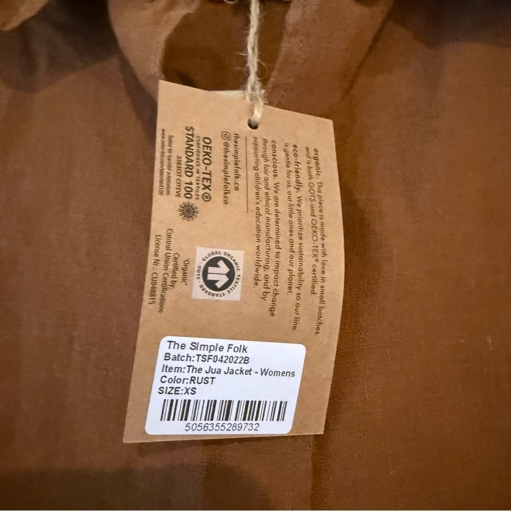 THE SIMPLE FOLK Women's Linen Jua Jacket - Picture 8 of 12